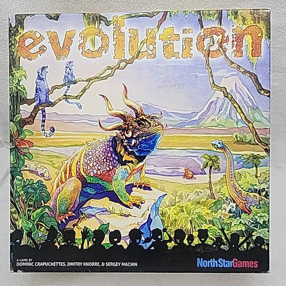 Game Evolution North Star Games Board  2015 Develop And Adapt Species Complete